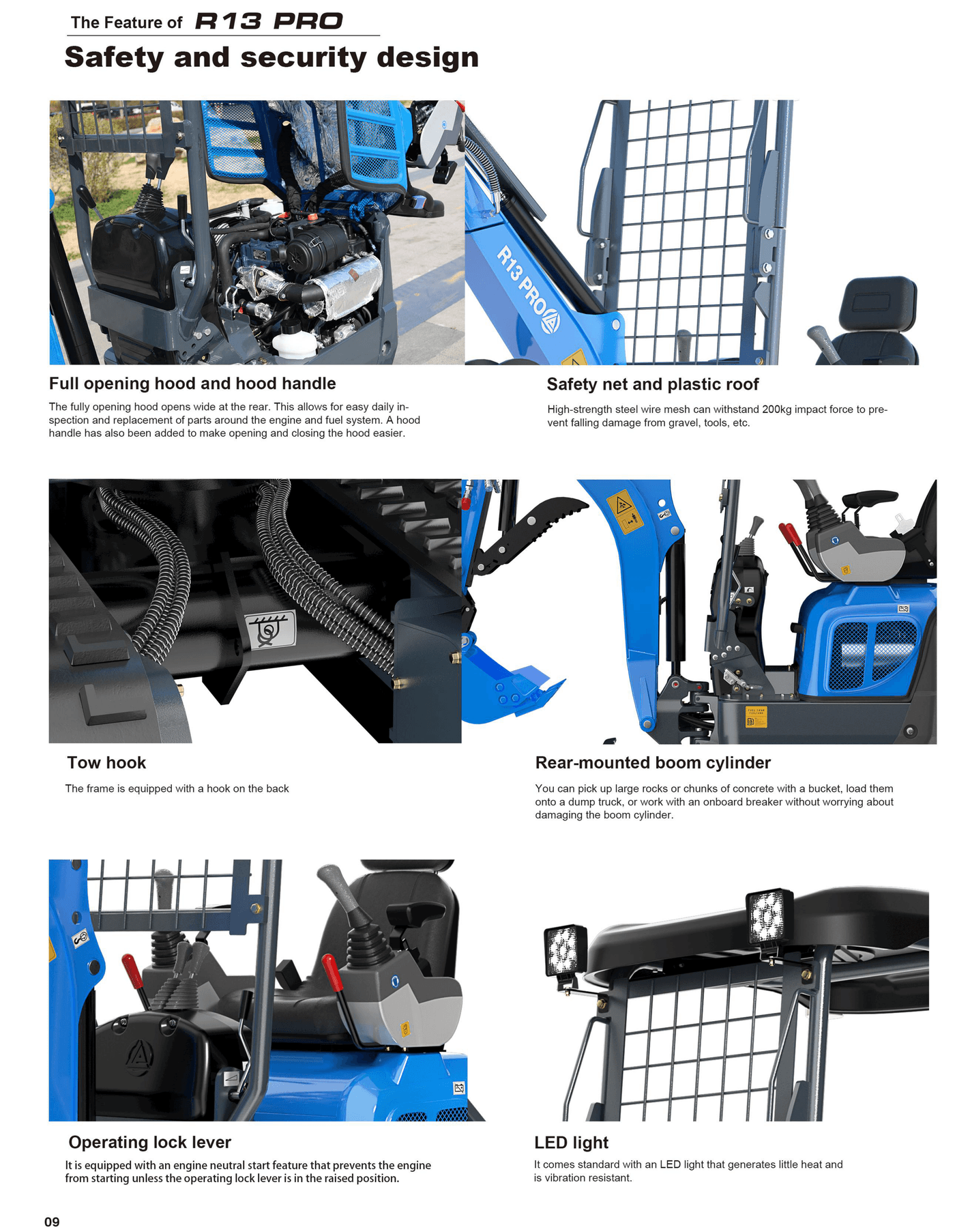 R13 PRO brochure page 4 top