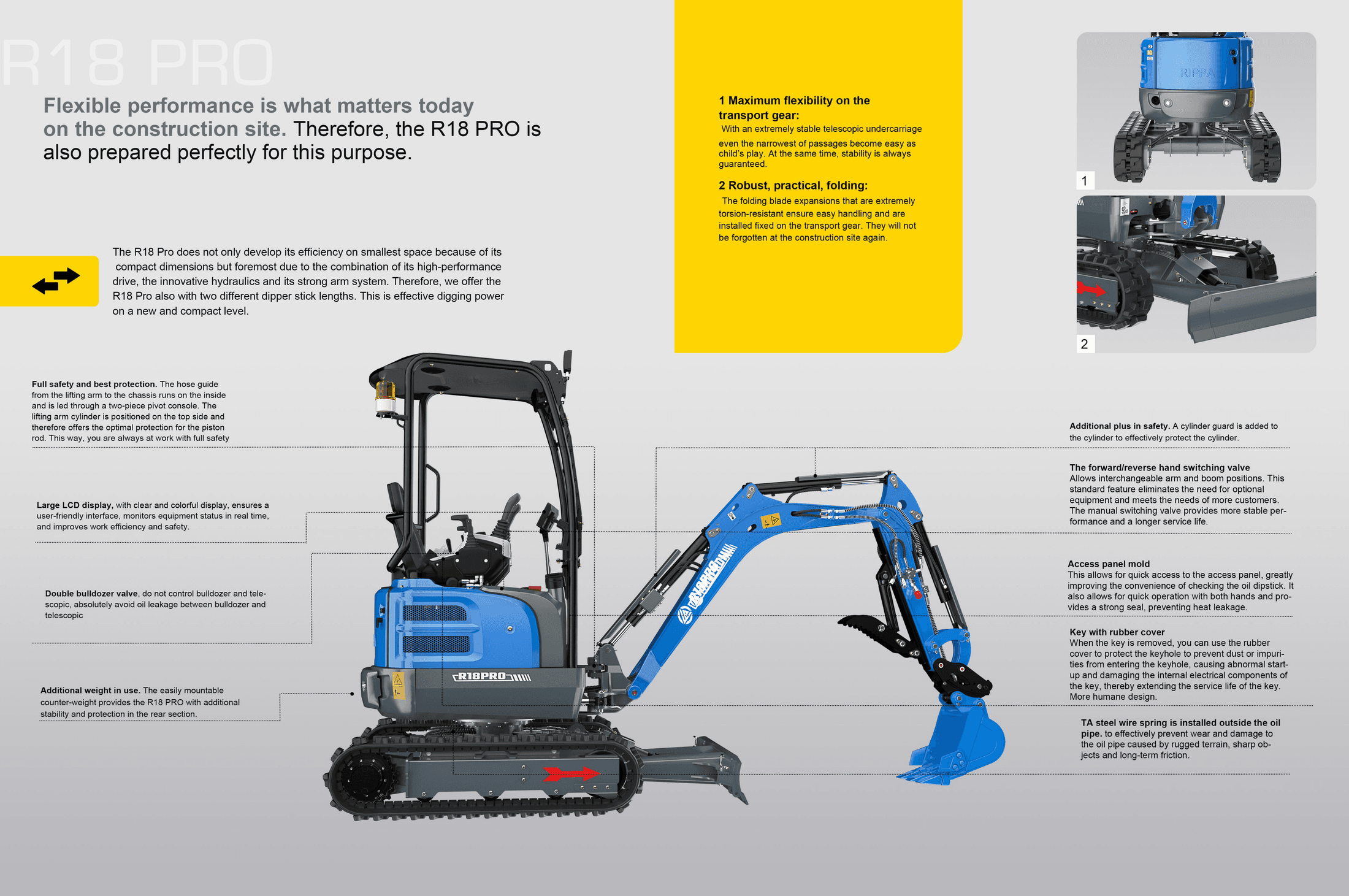 R18 PRO brochure page 3
