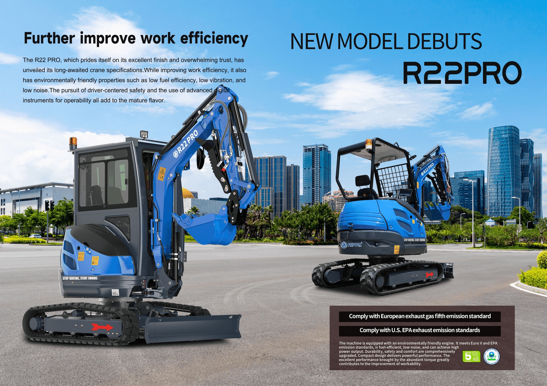 R22 PRO brochure page 1