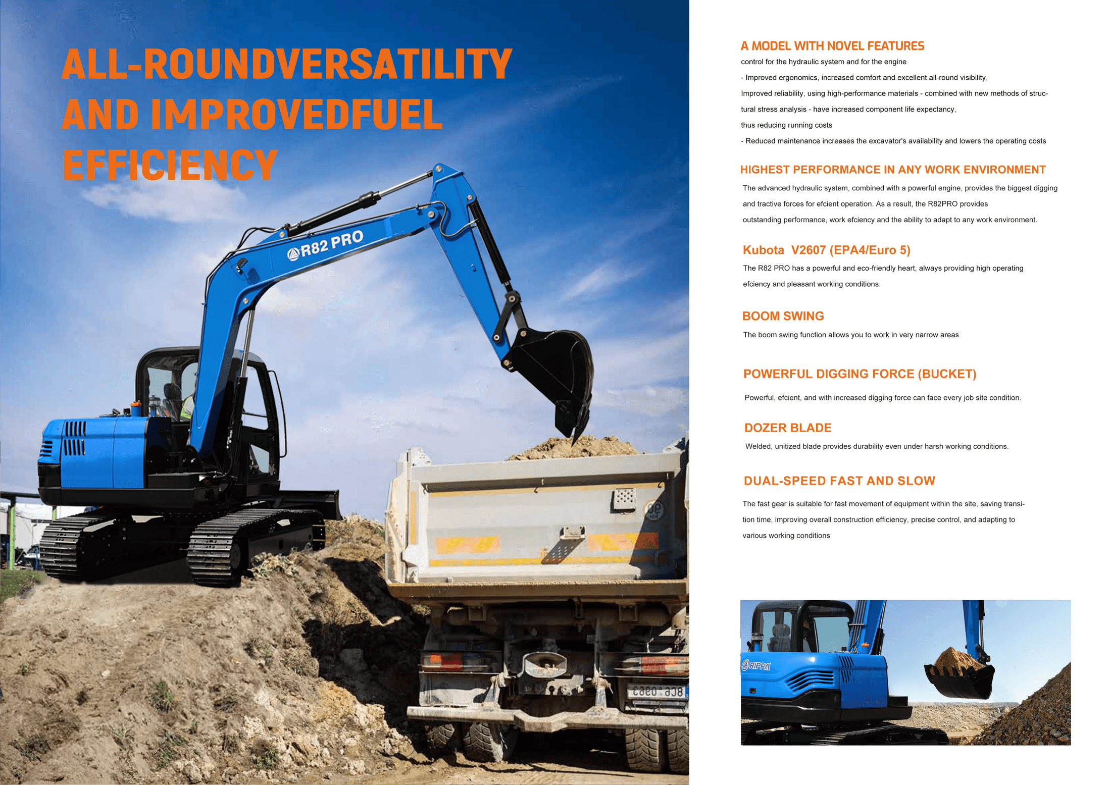 R82 PRO brochure page 1