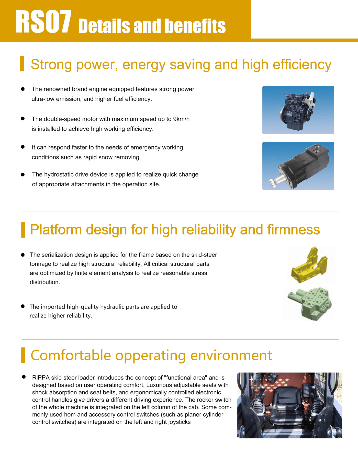 RS07 PRO brochure page 1 top