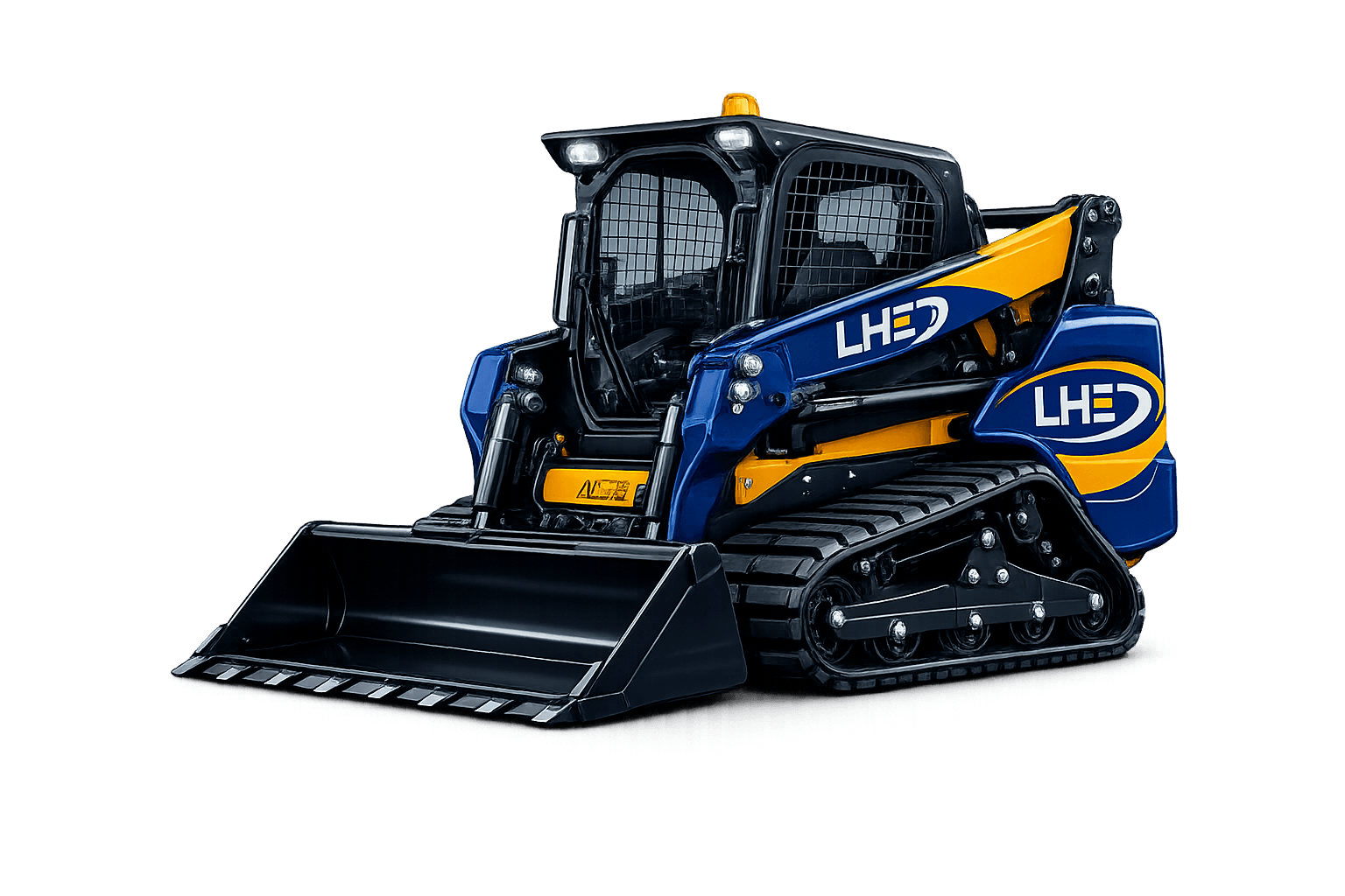 Blue Leon’s Heavy Equipment mini skid steer